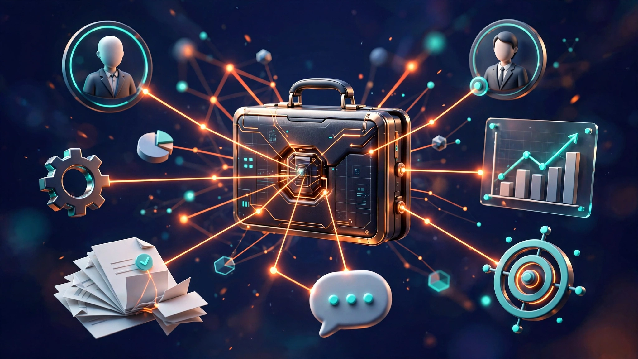 SCORSH LinkedIn Ads team managing B2B lead generation campaigns